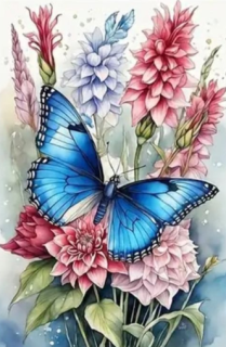 Diamond Painting Schmetterling